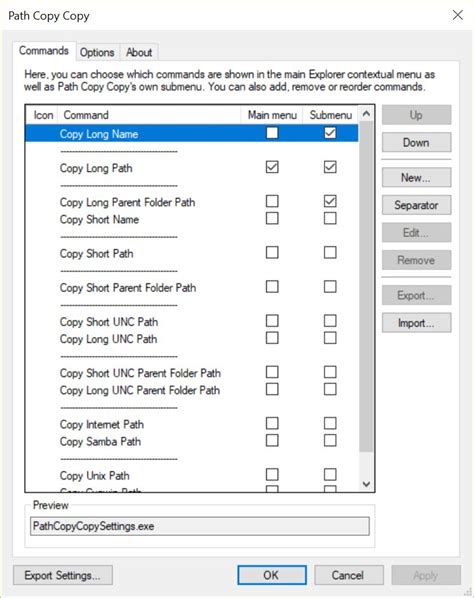 Image result for Copy Path Windows 1.0 Folder