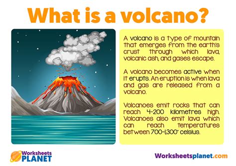 Image result for Volcano Definition