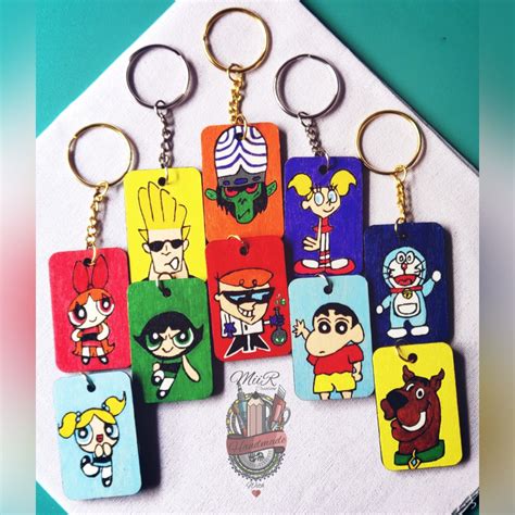 Image result for Key Chain Cartoon Design