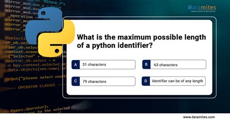 Image result for What Is Maximum Length of Python Identifier