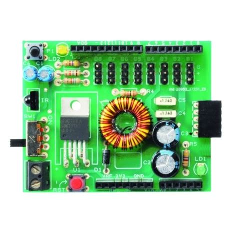 Image result for Arduino Rev 3 Shield Wire Track Robot Remote Control