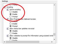 Image result for Activer JavaScript Windows 1.0