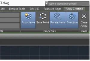 Image result for AutoCAD Exercise Array