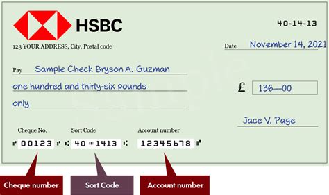 Afbeeldingsresultaten voor HSBC Bank Sort Code