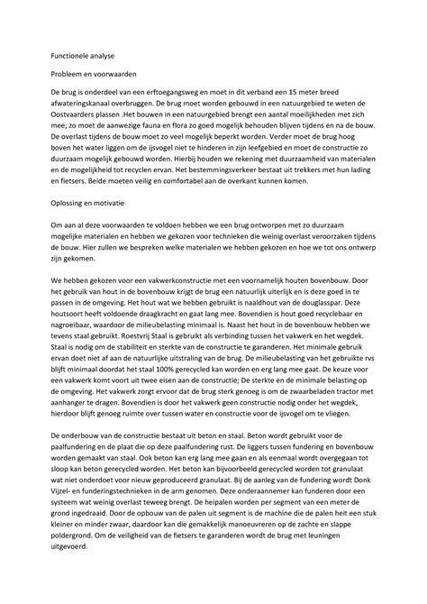 Image result for Functionele Analyse