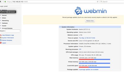 Image result for Webmin Ubuntu Server