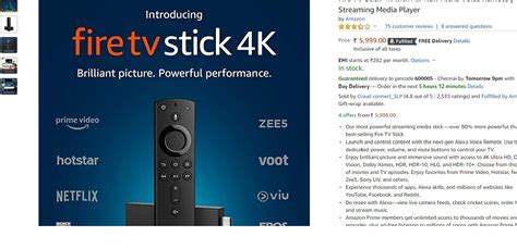 Image result for Firestick 4K