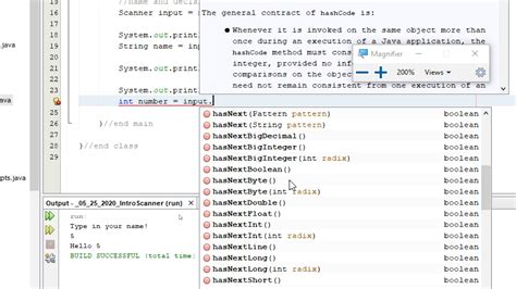 Toradh íomhá ar Scanner in Java Visual Studio