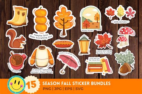 Image result for Fall Sticker Ideas