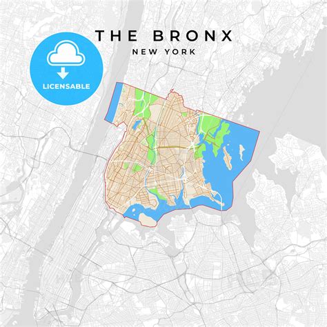 Toradh íomhá ar Bronx Map