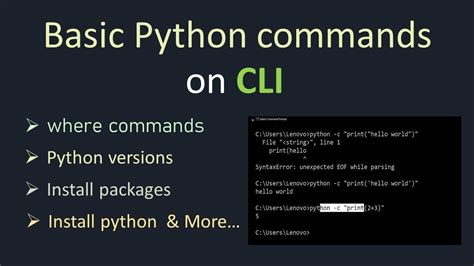 Image result for Python 3 Commands