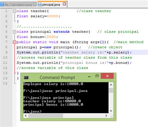 Image result for Single Level Inheritance in Java