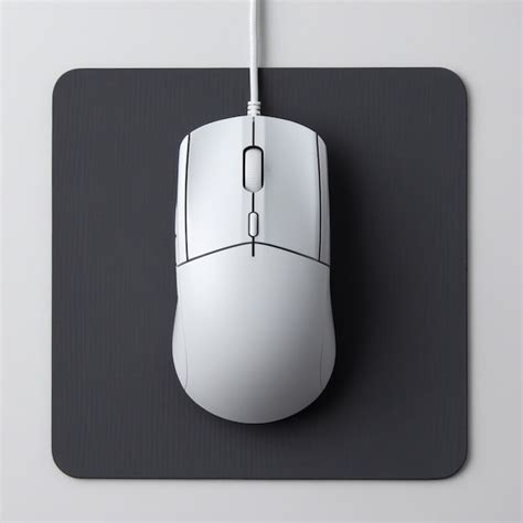 Toradh íomhá ar White Computer Mouse with Blue Backround
