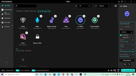 Image result for Using Voice Mod