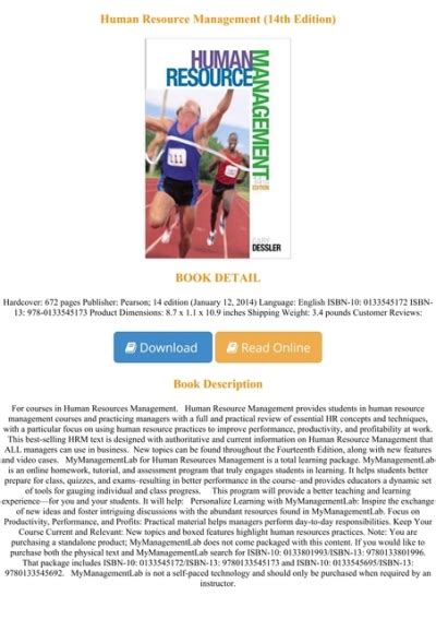 Image result for Human Resource Management Book PDF