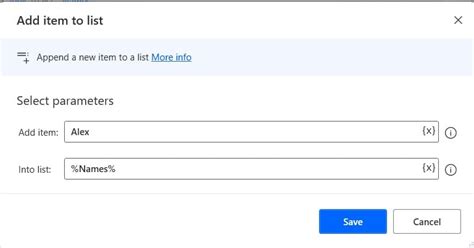 Afbeeldingsresultaten voor DataRow a Lista Power Automate Desktop