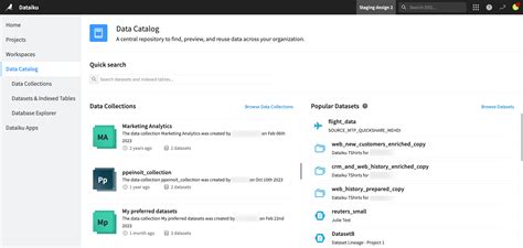 Image result for Data Catalog UI