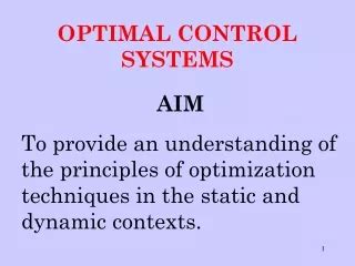 Optimal Control Examples に対する画像結果