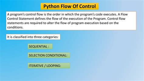 Image result for Flow Control Program for Python