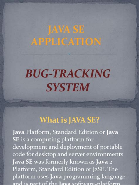 Image result for Bug Tracking System in Java