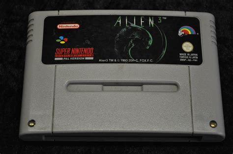 نتيجة الصورة لـ Alien 3 SNES Review