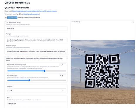 Toradh íomhá ar QR Code Model 2 Generator