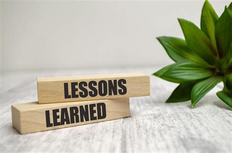 Image result for Lessons Learned Stock Images