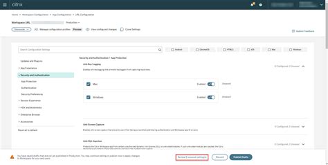 Toradh íomhá ar Citrix Workspace App URL