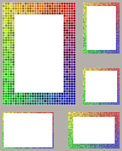 Image result for Colorful Pixel Border