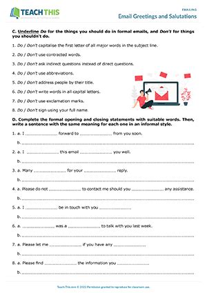 Image result for Email Writing ESL Worksheets