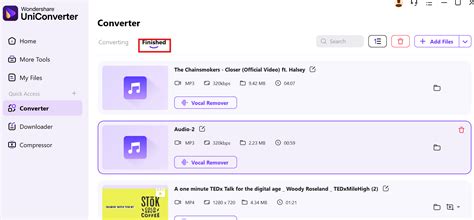 Toradh íomhá ar How to Change M4A to MP4