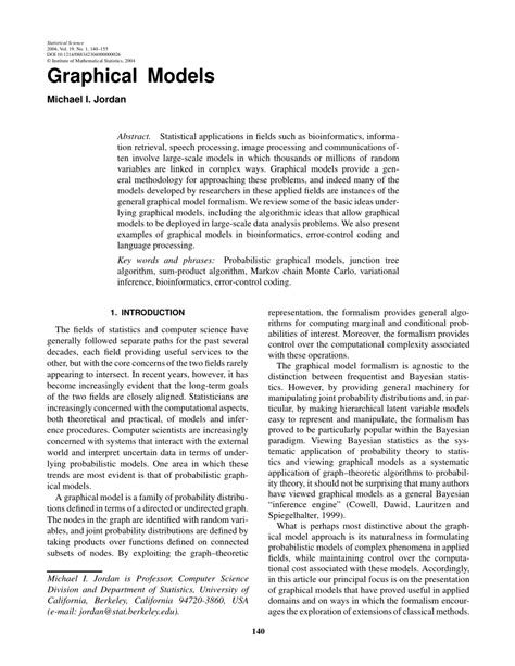 Image result for Graphical Models Journal