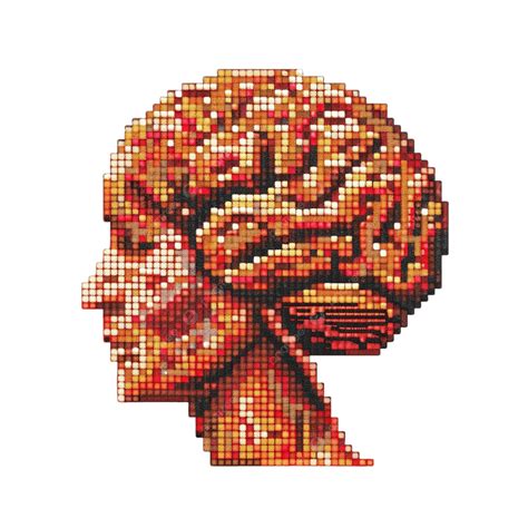 Image result for PNG Brain Pixelated