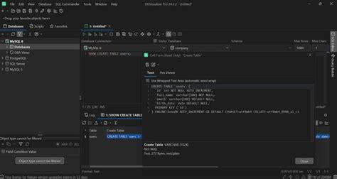 Toradh íomhá ar Nullable MySQL Definition Symbol