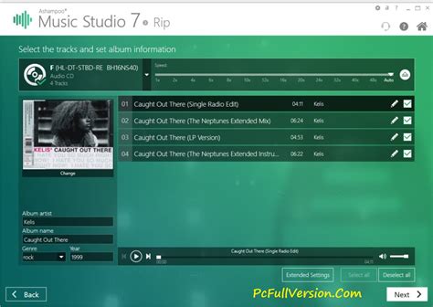 Toradh íomhá ar Music Key Software