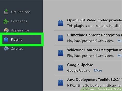 Image result for How to Activate Java in Firefox