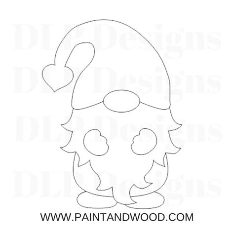 Afbeeldingsresultaten voor Free Printable Gnome Template Pattern