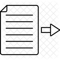 Image result for Export a File Icon
