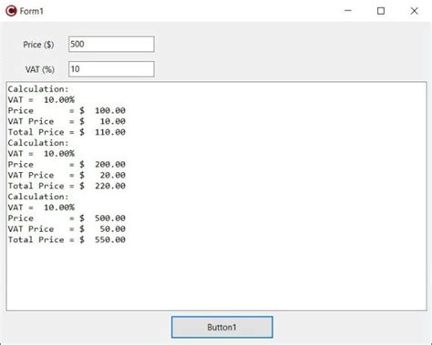 Toradh íomhá ar C++ Example Screen