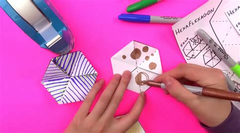 How to Make Hexaflexagon に対する画像結果