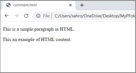 Image result for Can I Enble Comment Option in HTML File