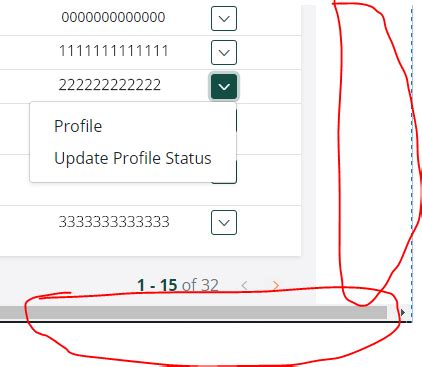 Toradh íomhá ar Horizontal Scrolling Bootstrap Table