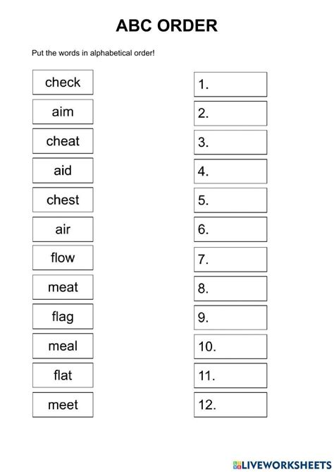 Afbeeldingsresultaten voor Learn ABC Order