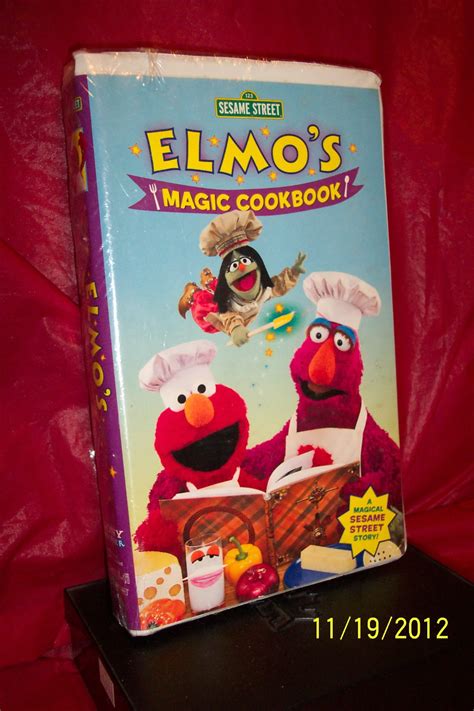 Elmo Magic Cookbook VHS に対する画像結果