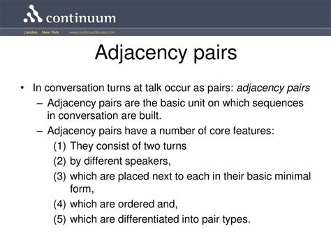 Image result for Adjacency Pairs Examples