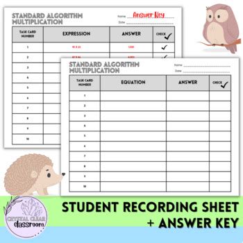 Image result for Standard Algorithm 5th Grade