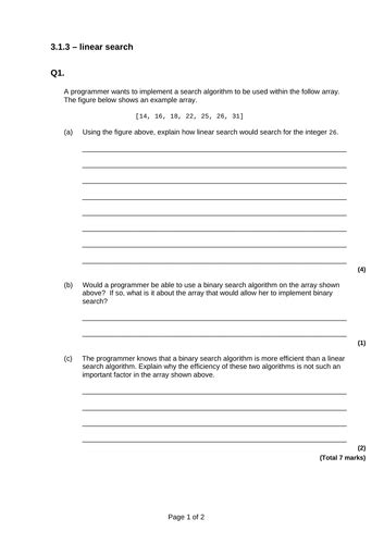Afbeeldingsresultaten voor Computer Science GCSE Multiple Choice Questions
