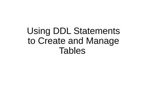 Toradh íomhá ar Create Employee Table Using DDL
