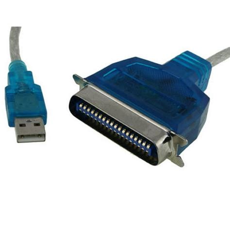 AYA 6Ft. USB to Parallel IEEE 1284 Centronic 36-Pin Male Printer ...