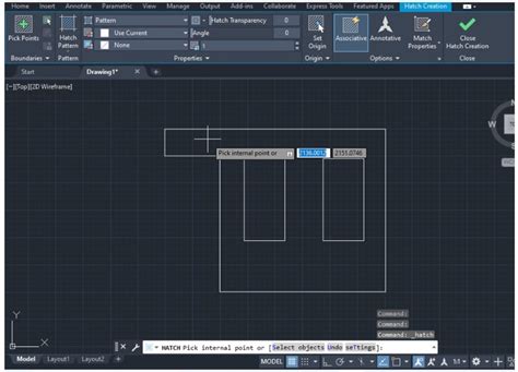 Image result for How to Use Hatch On AutoCAD